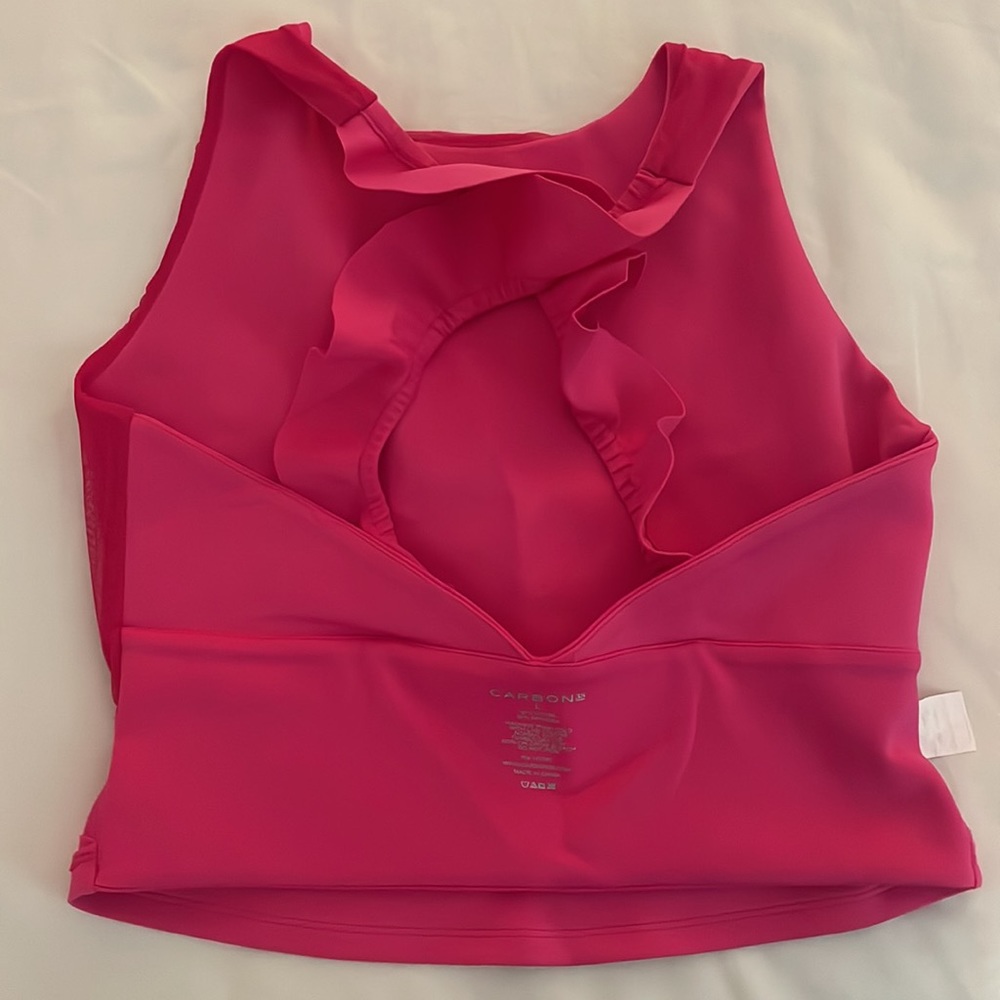 Carbon 38 Workout Ruffle Top - Picture 6 of 8